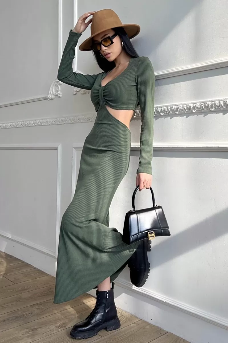 Платье Катарина хаки