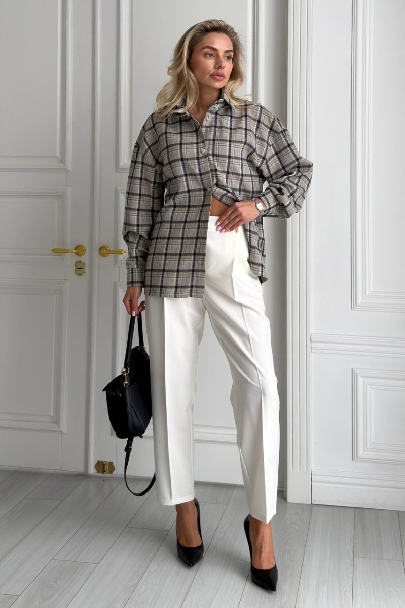 Штани Зіора молочний