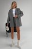 Укорочене пальто Тренд сірий