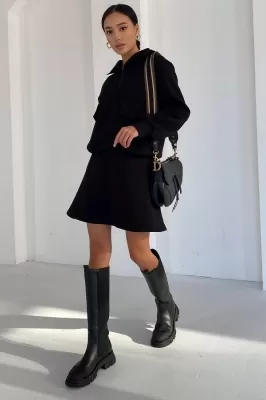Юбка Альба черный