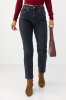Жіночі джинси Mom Fit 23434 чорний