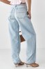 Однотонні джинси Baggy 33640 блакитний