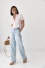 Однотонні джинси Baggy 33640 блакитний