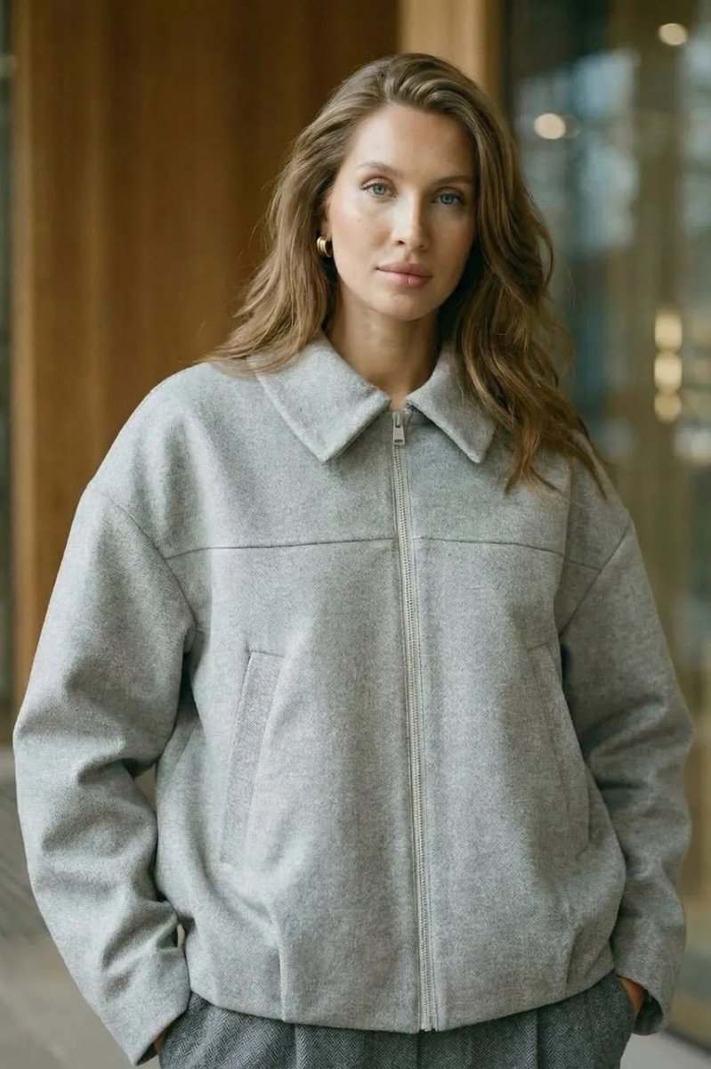 Бомбер 2350.6619 сірий