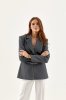 Сірий жіночий піджак 566.3