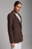 Класичний піджак шоколадного кольору 581.3