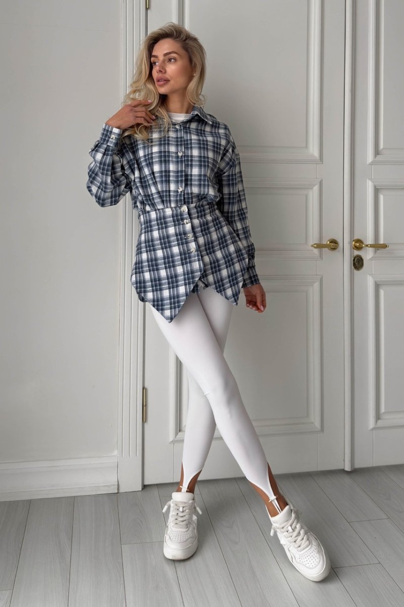 Легінси Лейс молочний