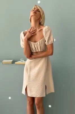 Сукня Альфа бежевий