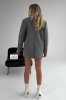 Укорочене пальто Тренд сірий