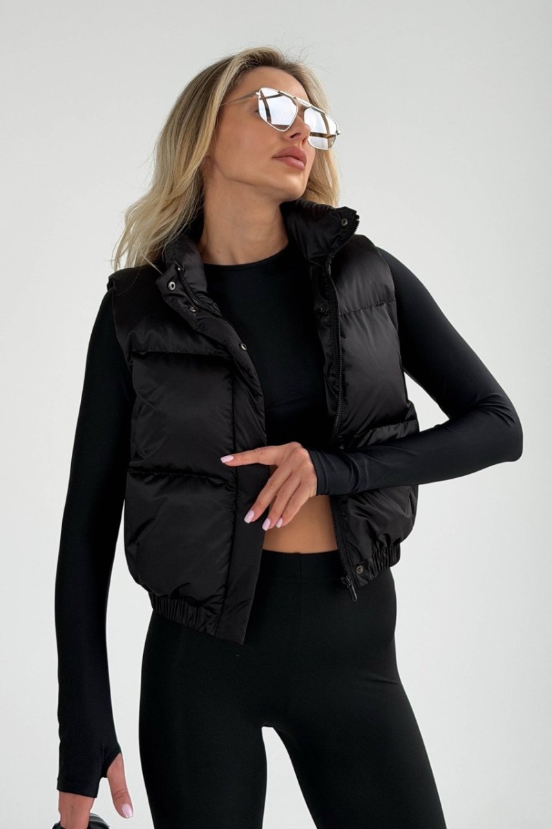 Жилет Скай чорний